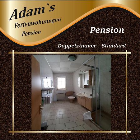 Adams Pension und Ferienwohnungen Mühlhausen Exterior foto