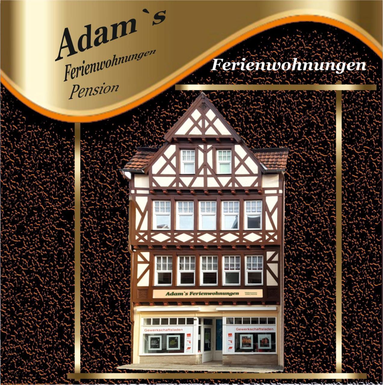 Adams Pension und Ferienwohnungen Mühlhausen Exterior foto