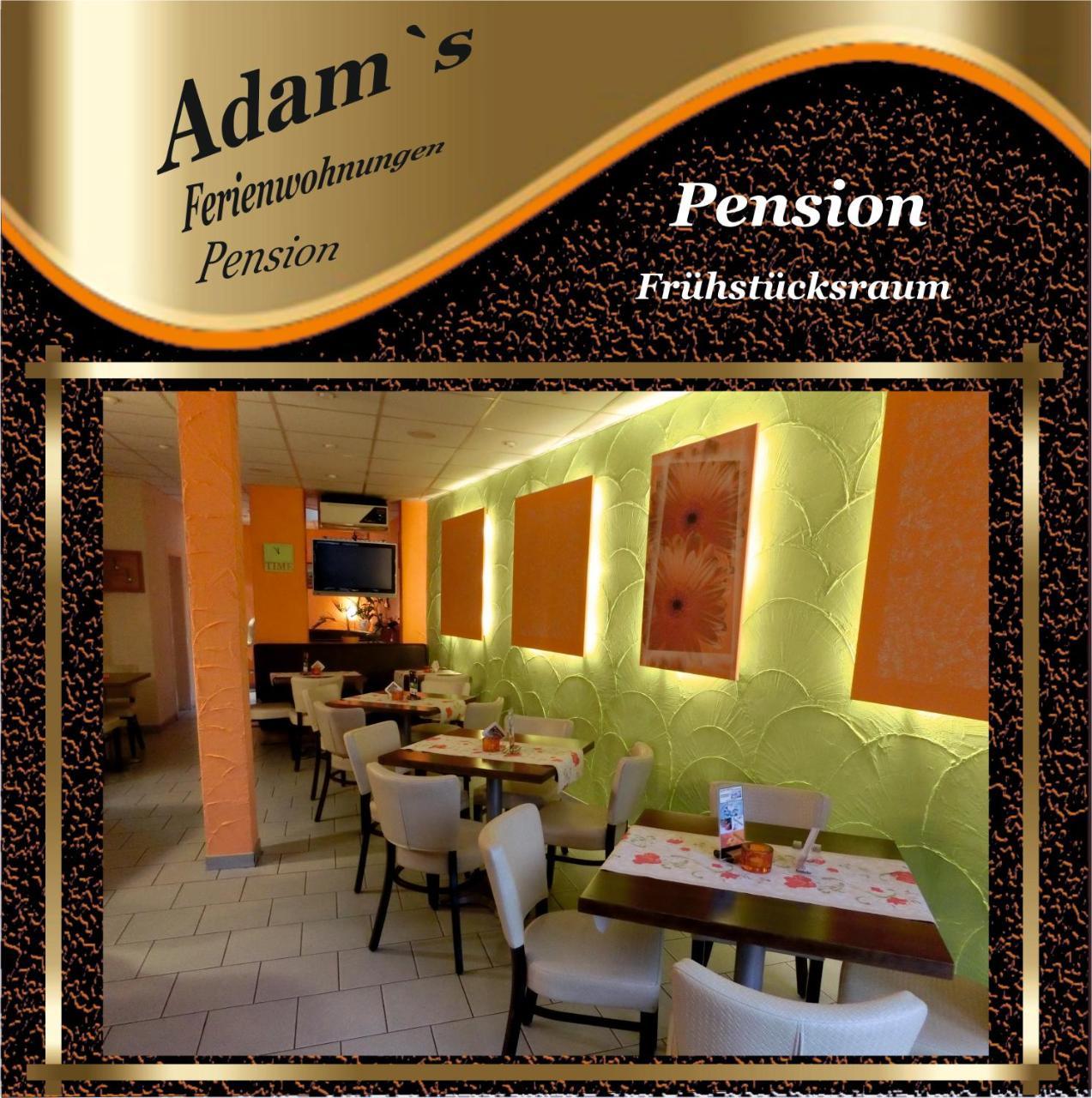 Adams Pension und Ferienwohnungen Mühlhausen Exterior foto