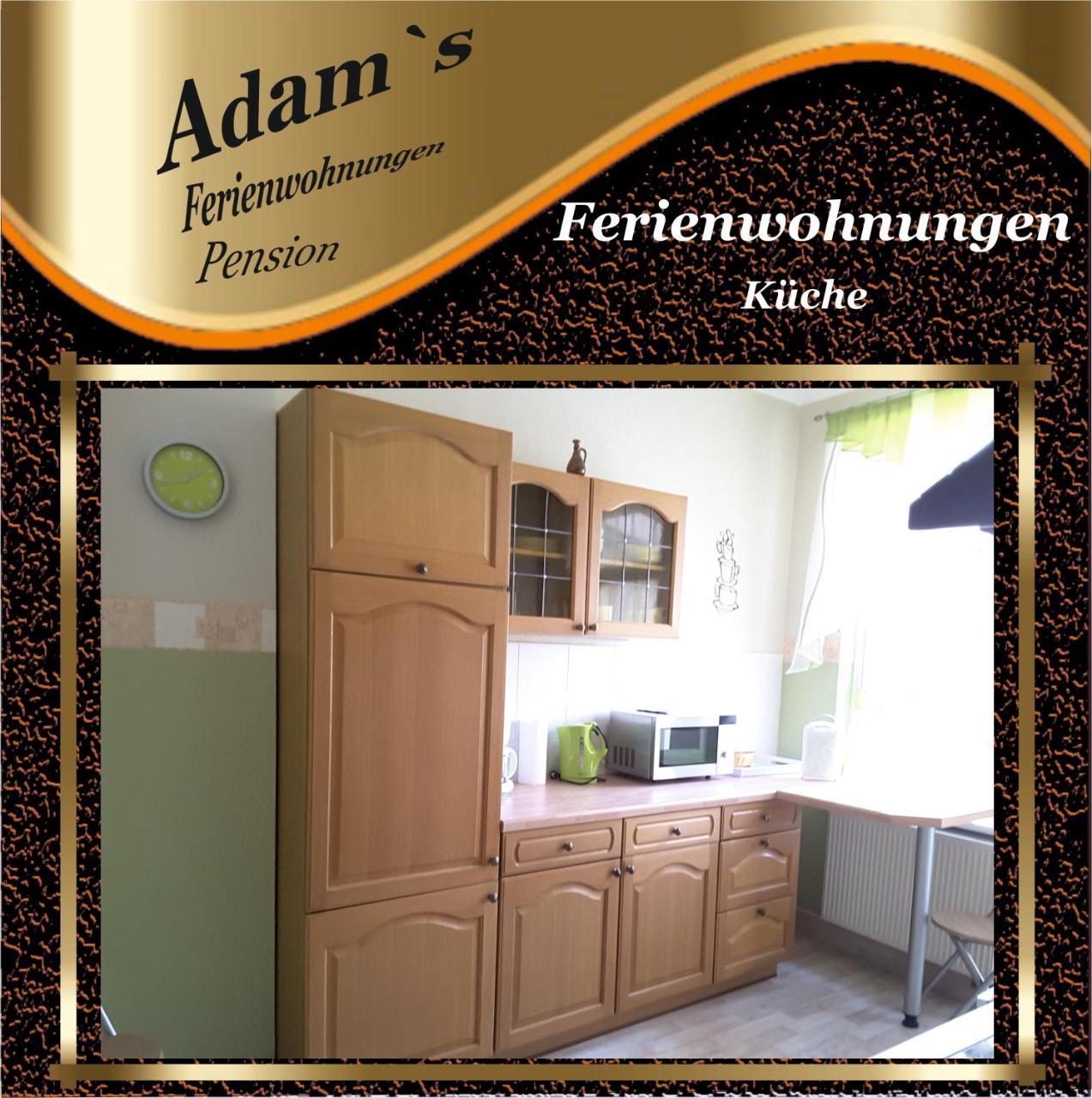 Adams Pension und Ferienwohnungen Mühlhausen Exterior foto