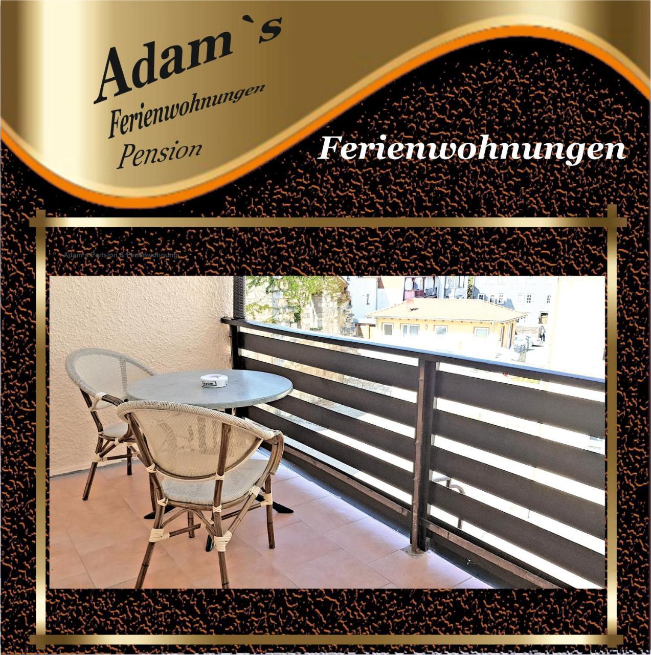 Adams Pension und Ferienwohnungen Mühlhausen Exterior foto